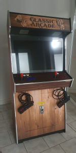 Classic arcade machine - A006 "Gun + Wood Look" Classic arcade machine - A006 "Gun + Wood Look"